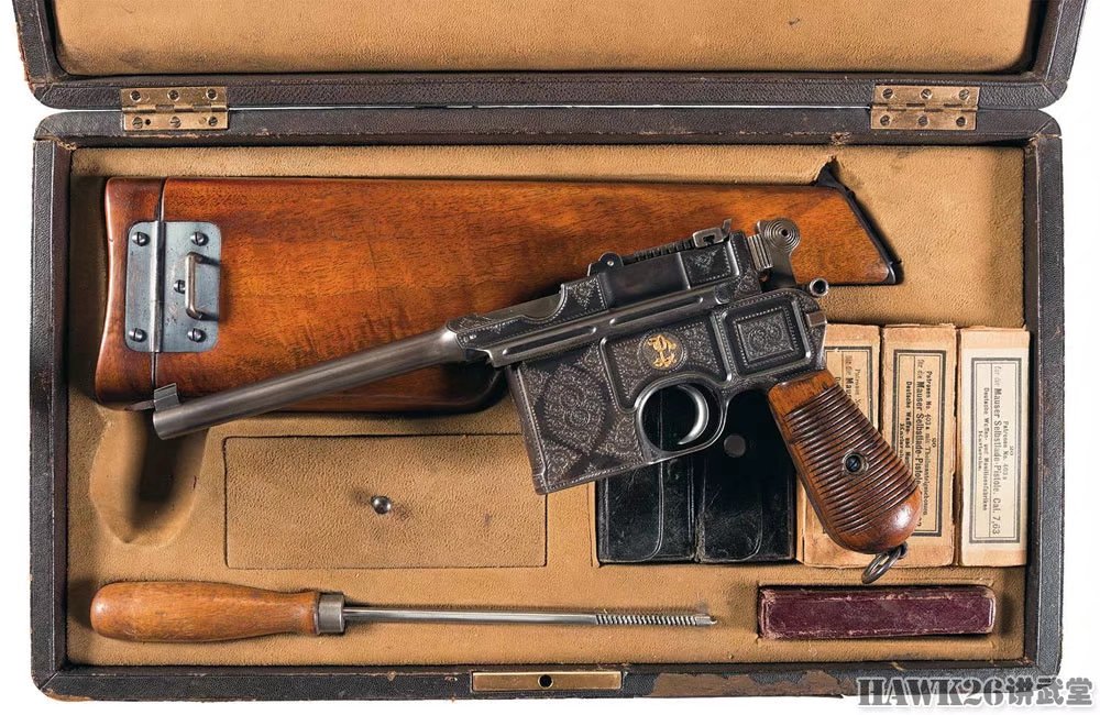 毛瑟手枪枪械雕刻大师最爱的武器