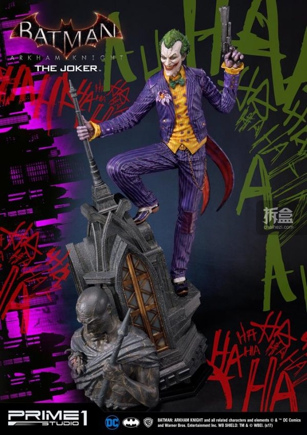 prime1studio蝙蝠侠阿卡姆骑士thejoker小丑13全身像