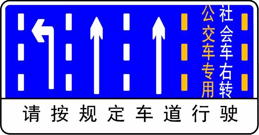 沿線出入口社會車輛及交叉口社會右轉車輛按照地面併線提示借道通行