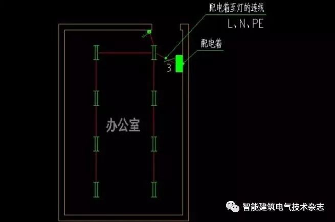 ibe分享丨電氣照明平面圖如何確定導線根數