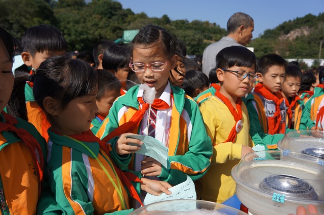 臨海市流動少年宮走進桃渚鎮方山小學