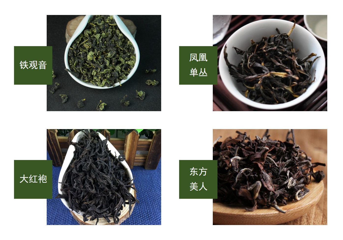 一般认为,闽南是乌龙茶的发源地,以产地划分,乌龙茶有四大产区5,香飘