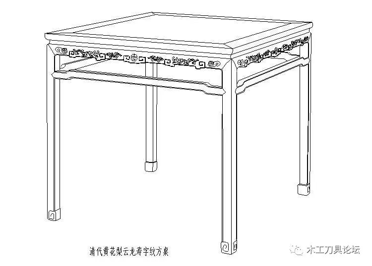 633个cad家具明清中式古典家具资料图集,包含桌,椅,凳,案,几等