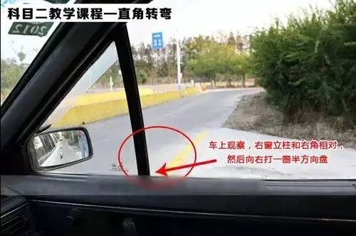 駕考知識:科目二丨直角轉彎技巧!_搜狐汽車_搜狐網