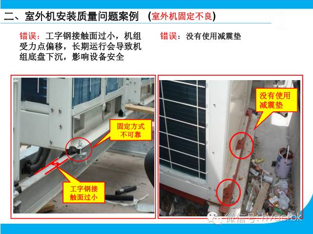 多聯機工程安裝質量問題(上篇)