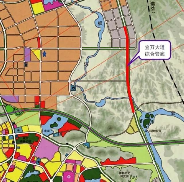 宜春经济开发区规划图图片
