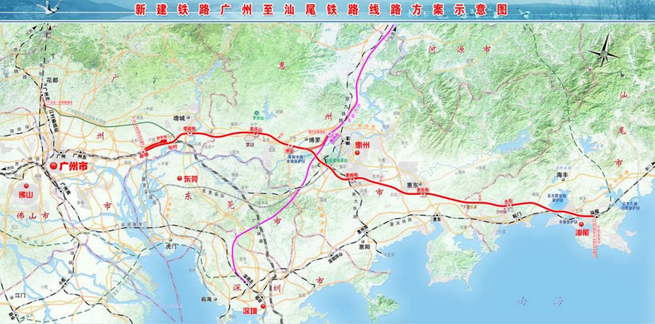 广州去汕头只要1个半小时!广汕客专将延伸至汕头,延伸段年底开工