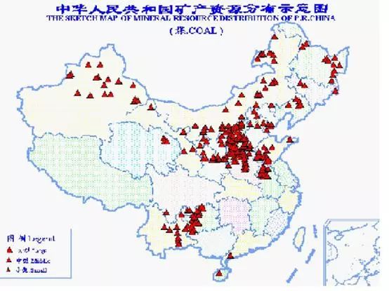 中国褐煤分布图片