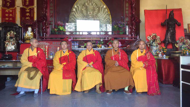 德州佛光禅寺地藏菩萨开光法会恒愚法师应邀前往主法