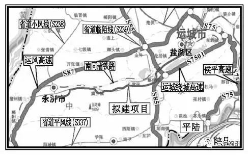 运城国道521线路图图片