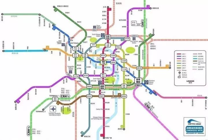 2020年成都14條地鐵通車快看看有沒有經過你家的站口