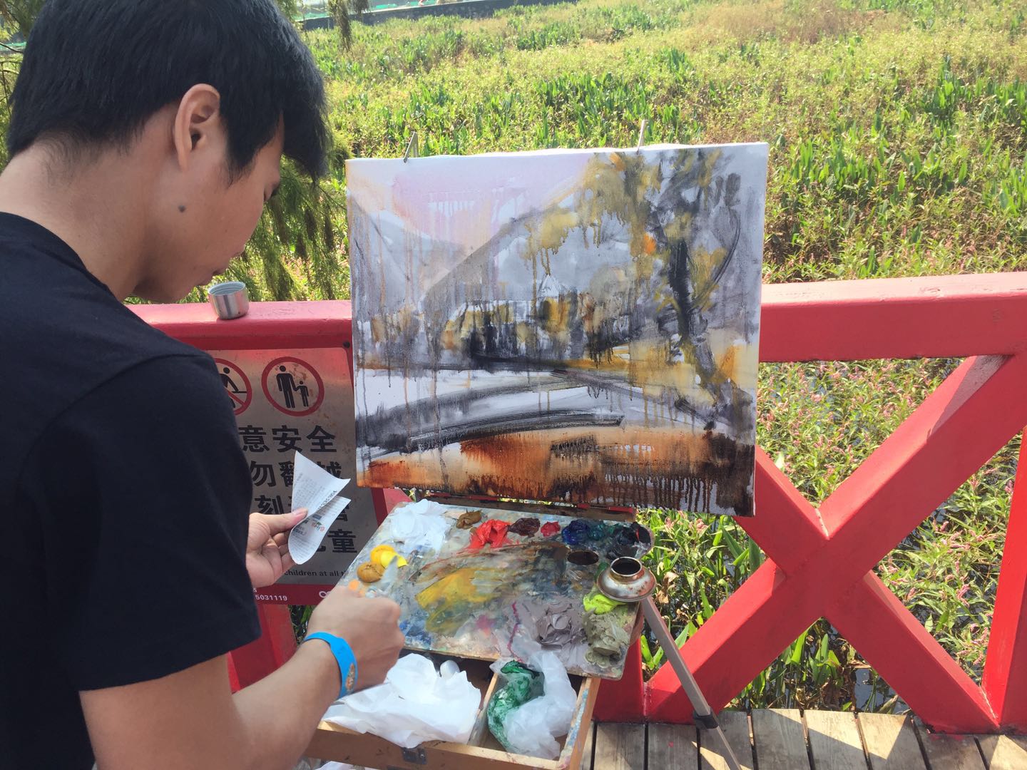 写意山海,画染金秋 记录油画大师与东部山海的那些邂逅