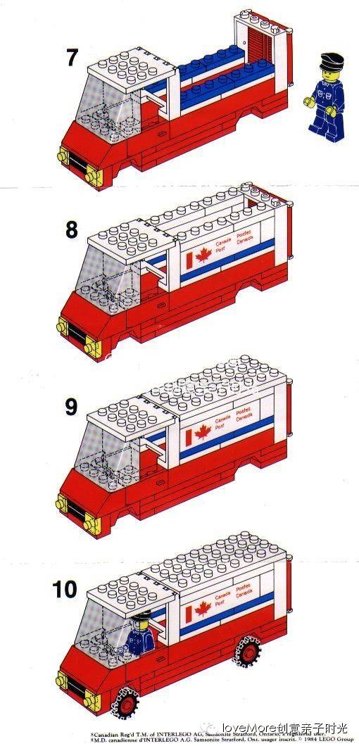 diy乐高说明书?让娃一看就懂的lego直观实用的拼搭图纸