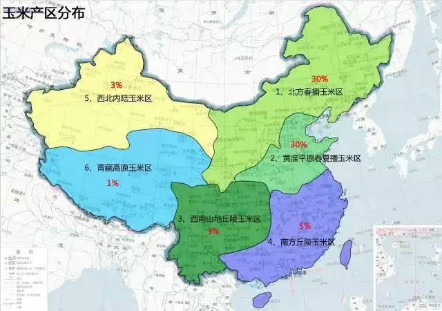 漲姿勢|中國農業地理地圖,你瞭解嗎?