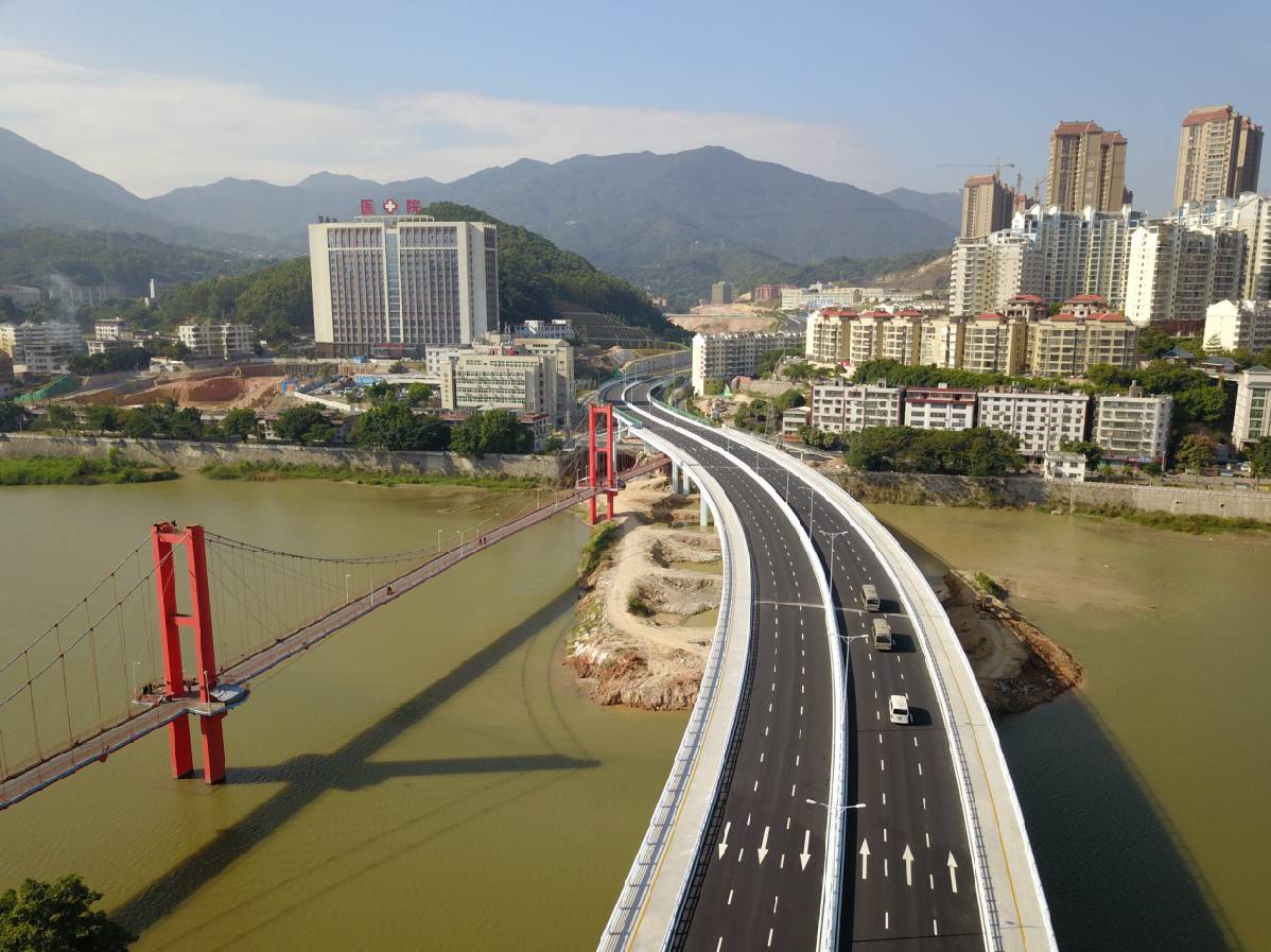 图说安溪三安大桥今日建成通车