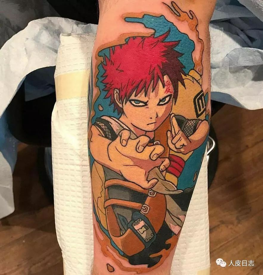 人皮日誌第249篇童年經典火影忍者narutotattoo