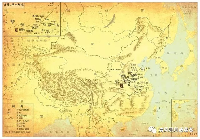 高清中国版图历史演变电子图（22张）