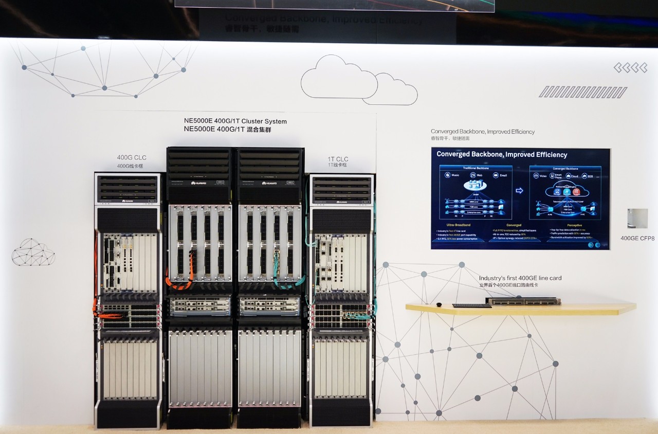 华为ne5000e 1t平台核心路由器助山东联通打造超宽云dc骨干网