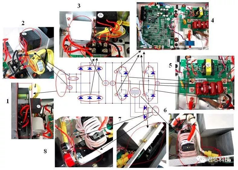 逆变电焊机内部结构图图片