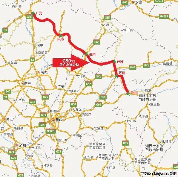 银百高速公路线路图图片