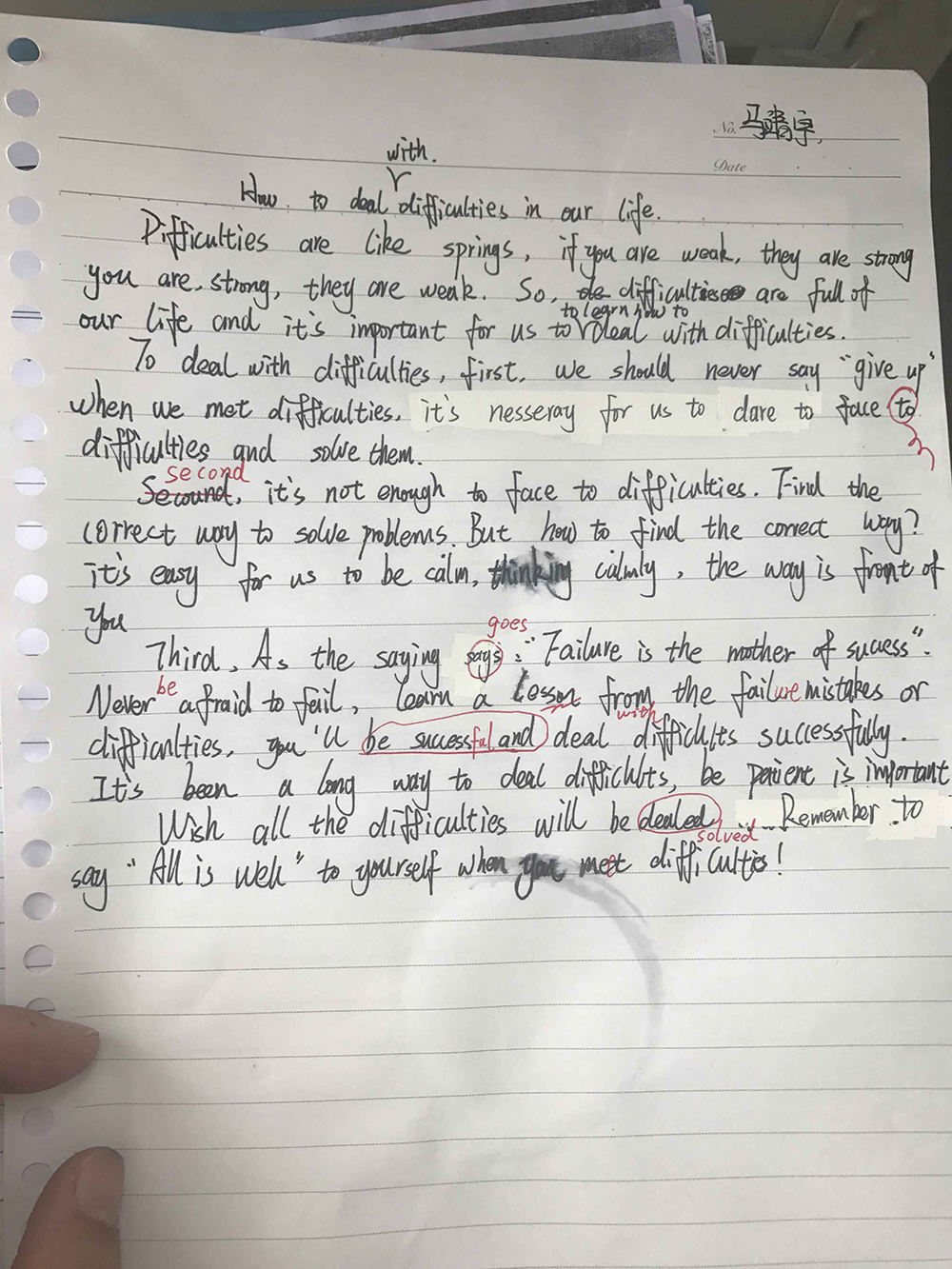 衝刺期中考丨英語作文怎樣考高分?來看雲大附中師大實驗優秀範文!