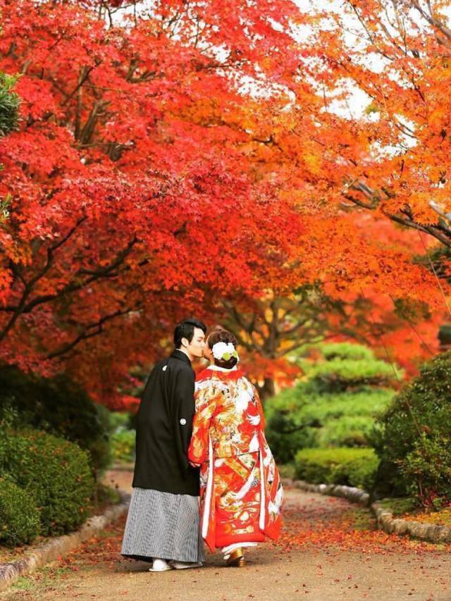 去日本拍婚纱照一定要穿和服,看完分分钟想结婚!