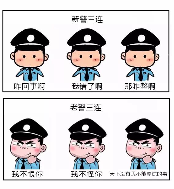 據說沒有文化的警察不配使用這組表情包