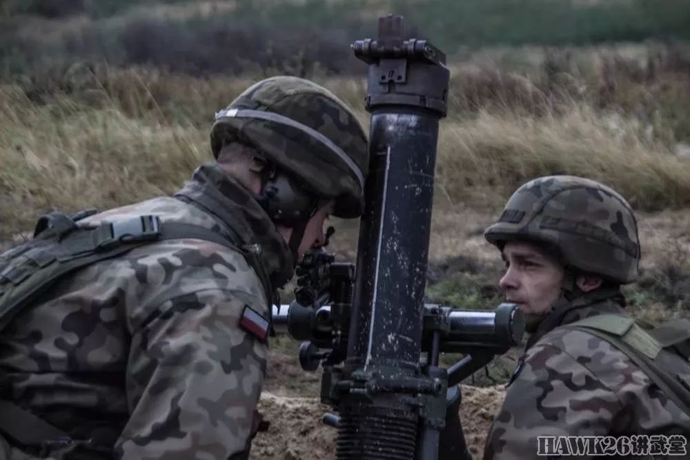 蘇聯120mm迫擊炮老而彌堅波蘭軍隊仍在裝備