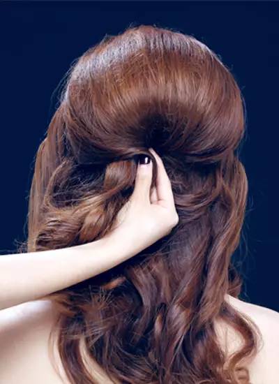 韩式新娘盘发发型步骤图解打造优雅新娘发型