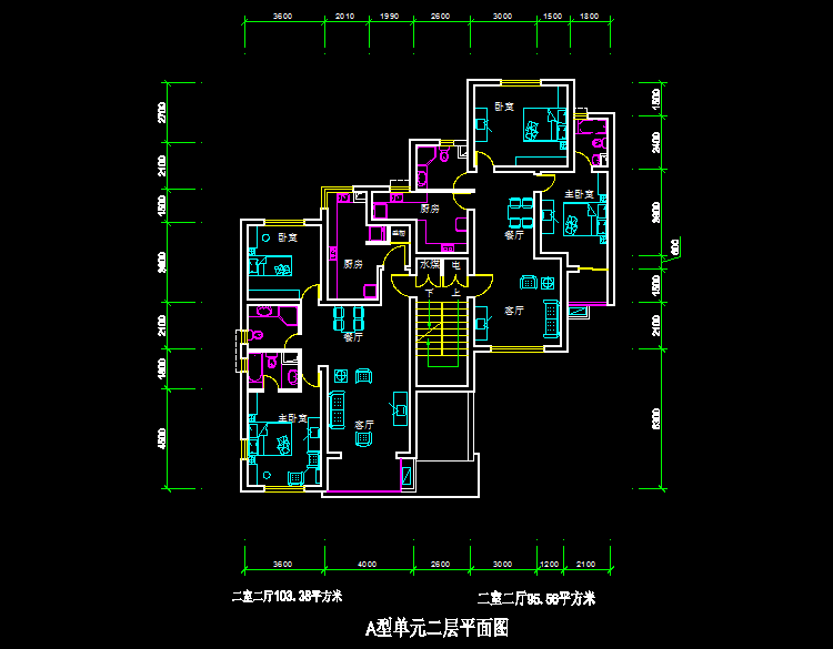 cad设计大师推荐1000套住宅户型cad图纸