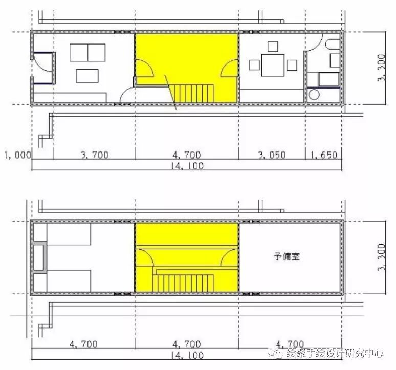 住吉的长屋平面图尺寸图片