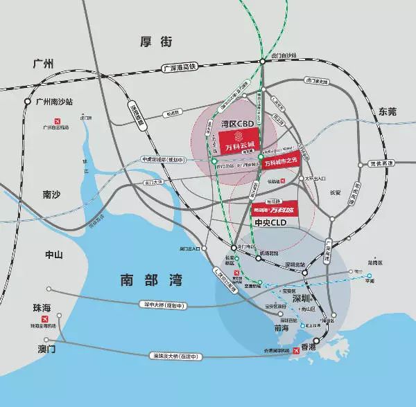 10分钟直达滨海湾新区,享滨海湾区辐射带动雄踞虎门城市cbd核心位置