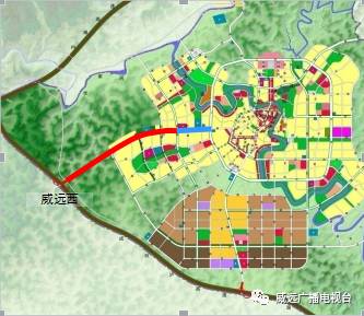 双向8车道威远又一出城大道即将开建