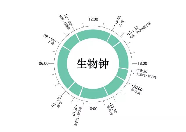 生物钟自然醒图片