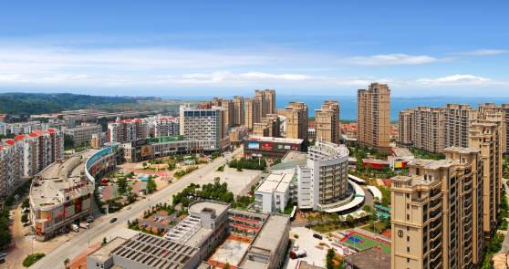 滨海新城项目位于晋江市金井镇政府四周,总占地500亩,62万㎡综合社区