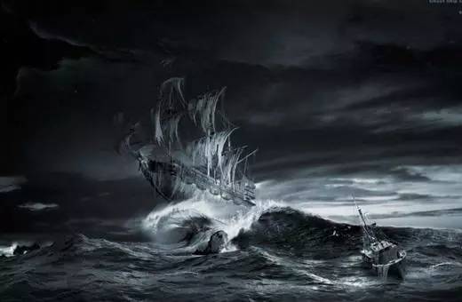 世界上最恐怖的幽灵船图片