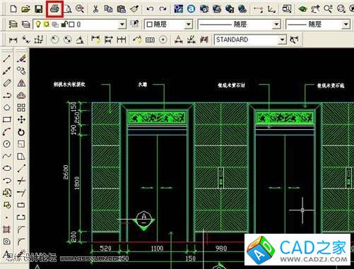 cad技巧將cad圖形格式輸出為jpg圖片