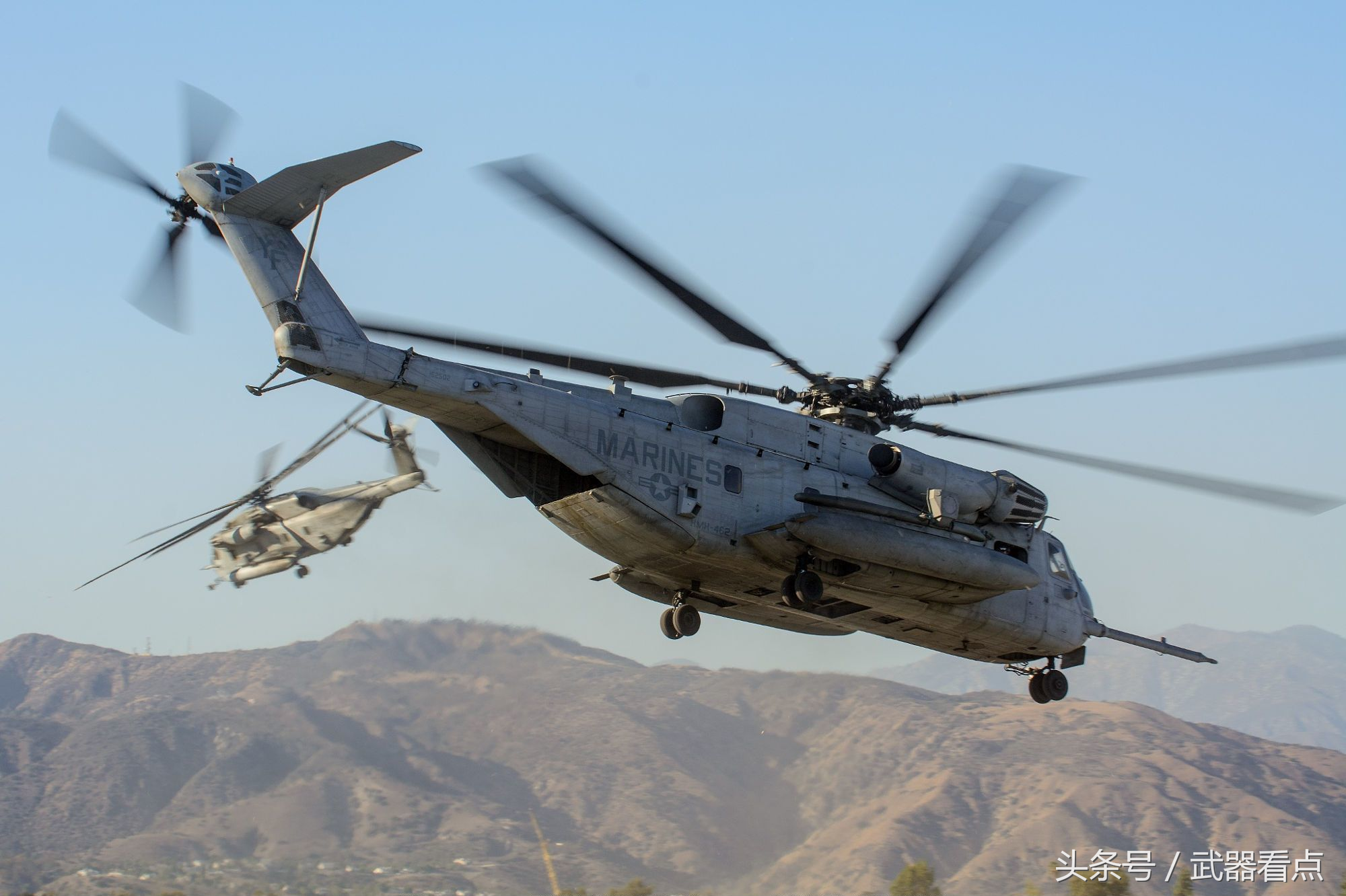 美国海军ch53种马重型直升机高清相片
