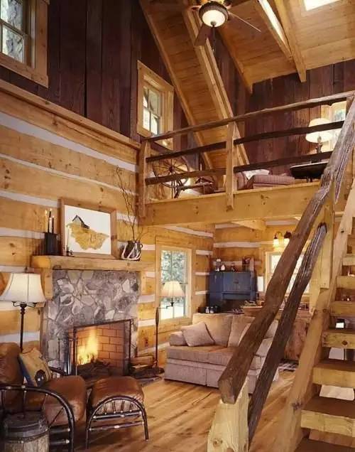 以木为本的室内设计,浓郁怀旧感让你爱上乡村老木头!