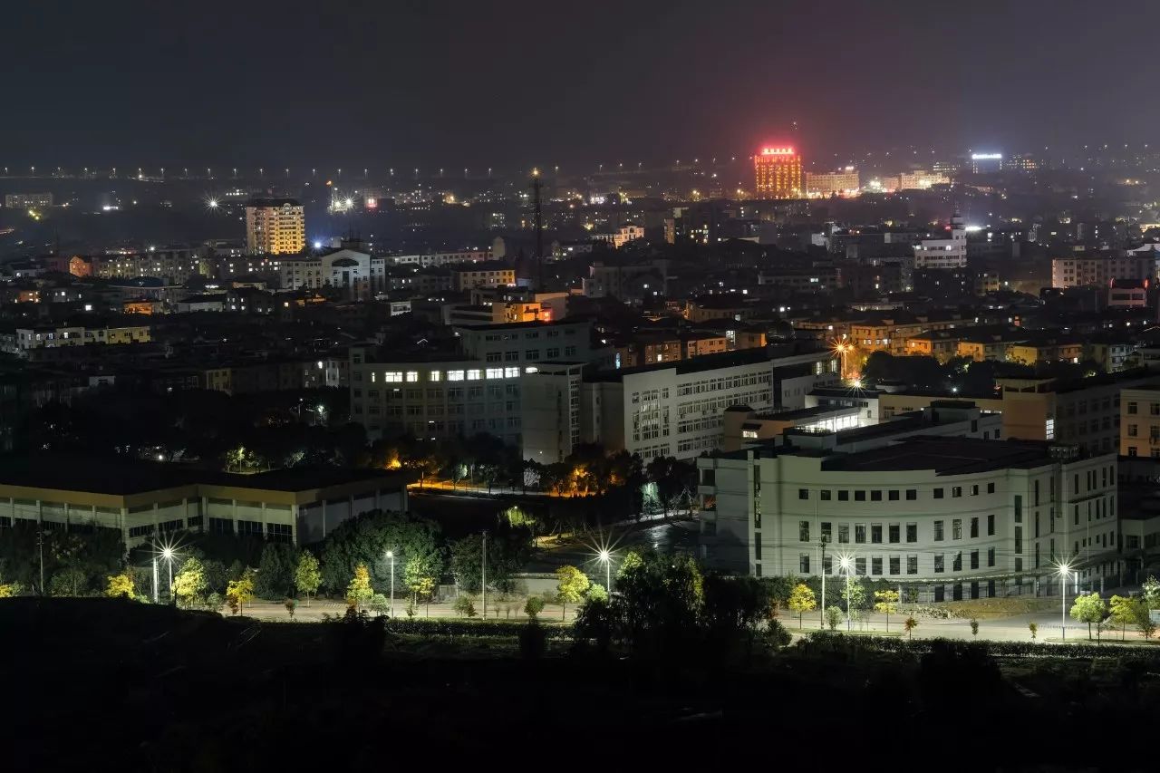 在路上·城市夜景│天台县一人一艺公益摄影班夜景拍摄教学散记