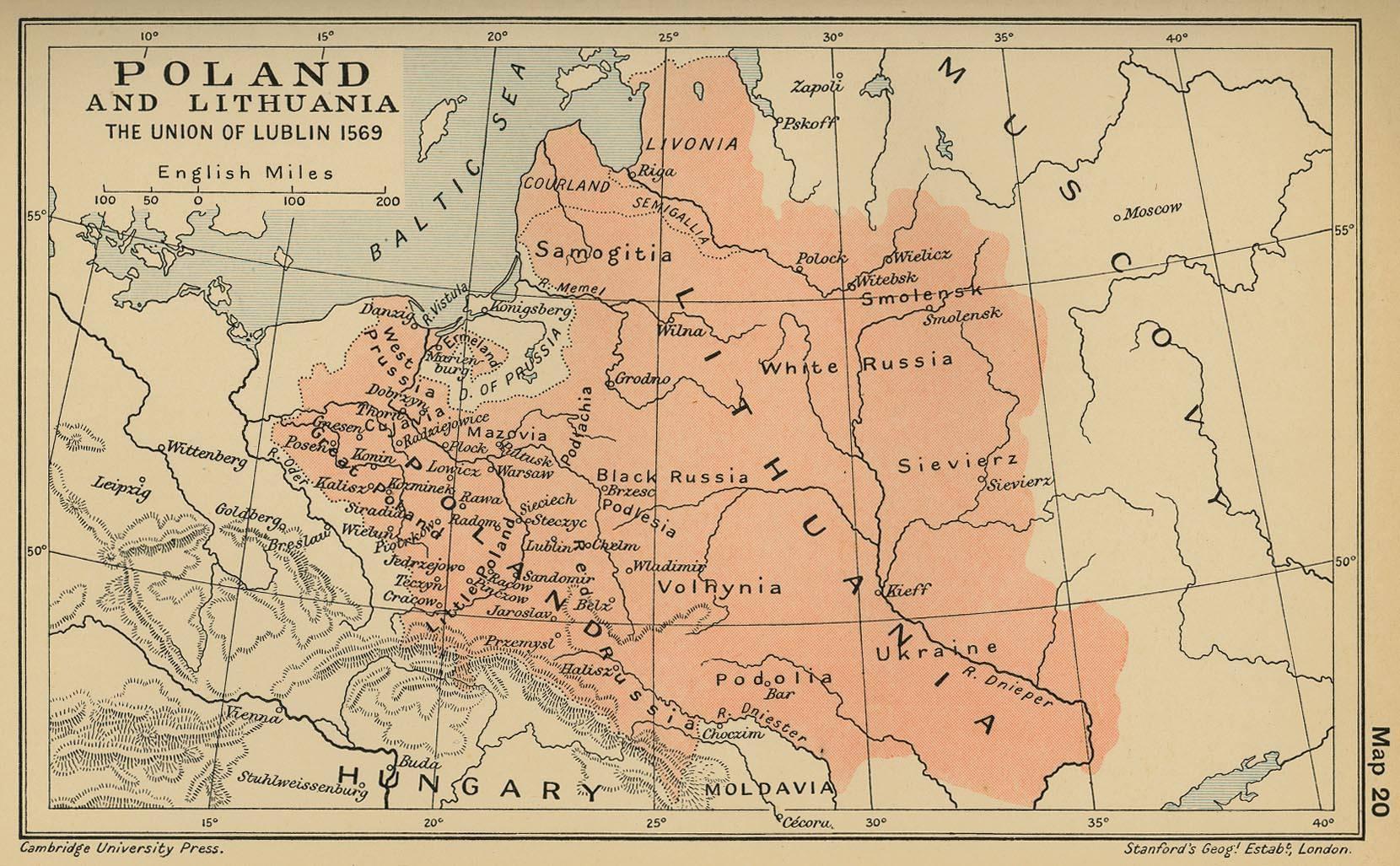 一战后波兰地图图片