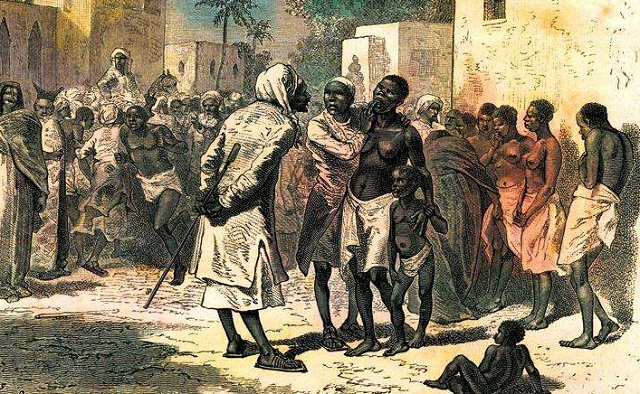 黑奴贸易图片