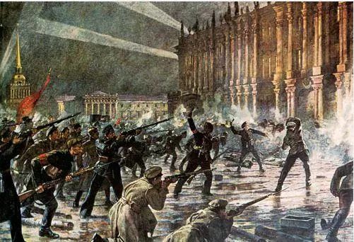 十月革命百年祭攻占冬宫推翻资产阶级临时政府