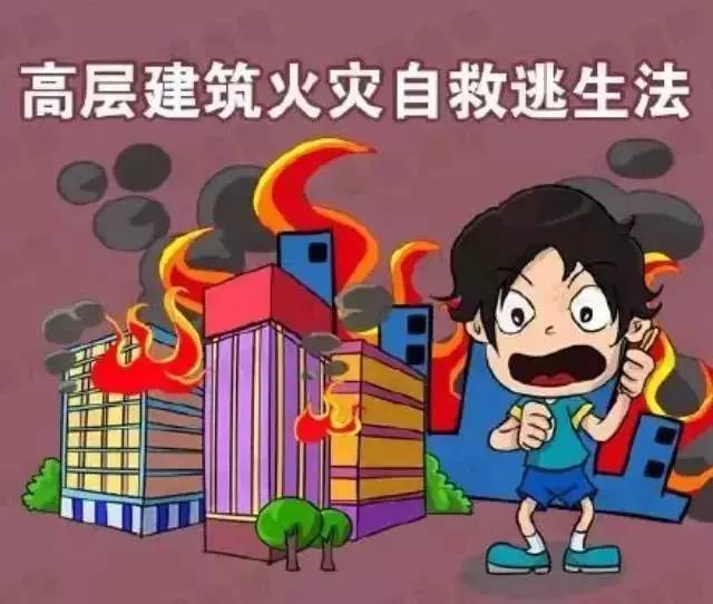 发生高层建筑火灾如何自救?