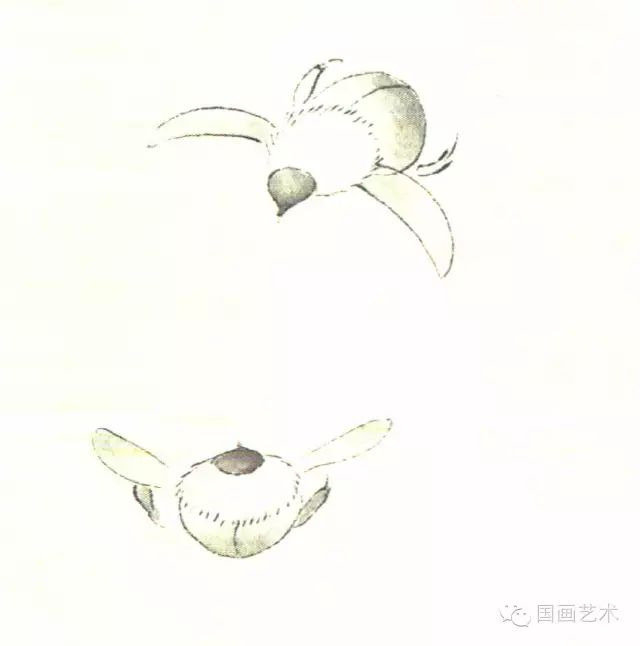 儿童国画小蜜蜂的画法图片