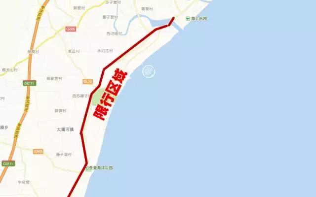 秦皇岛限行地图发布多图