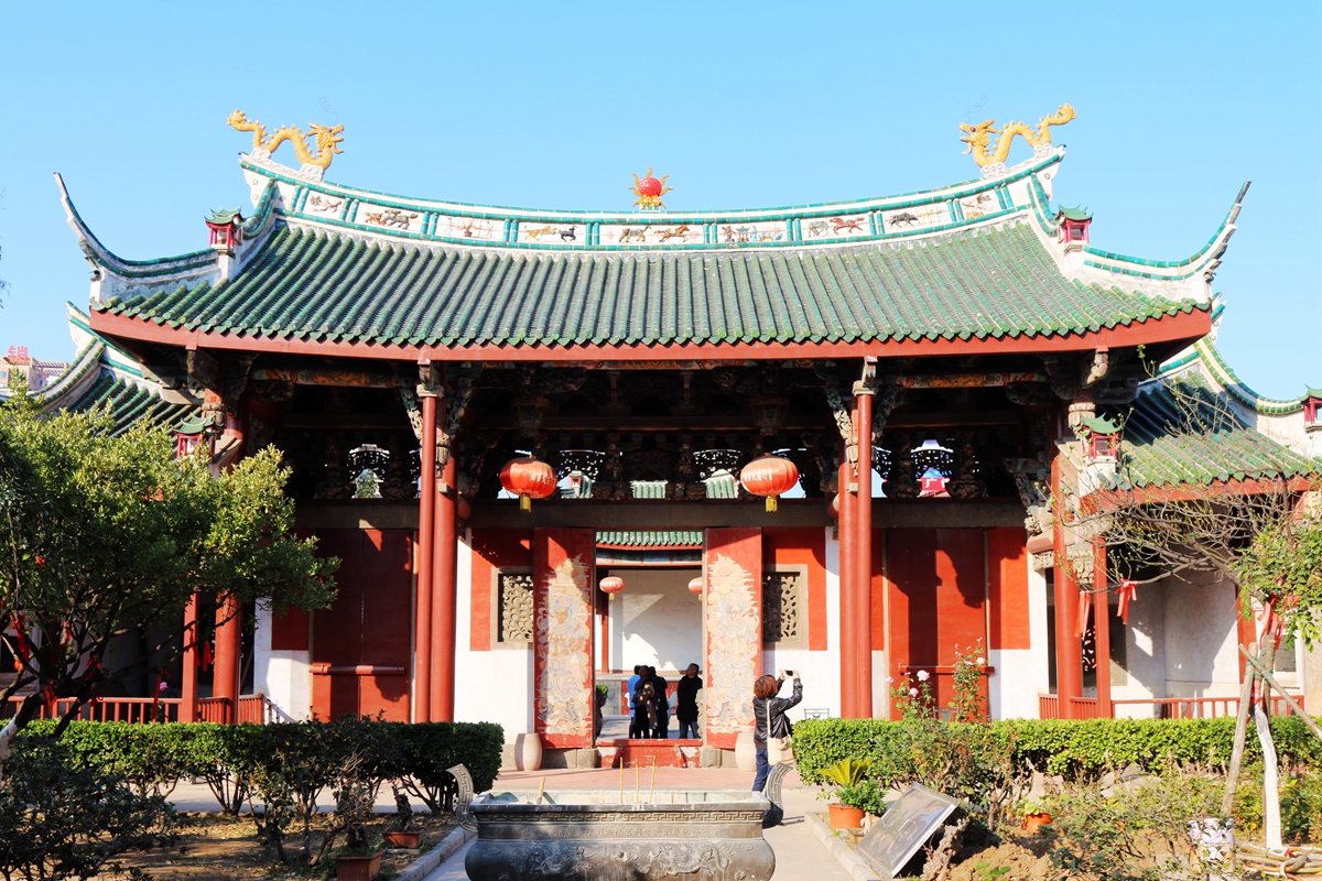 天后行宮,這裡是煙臺市博物館,原為福建會館.