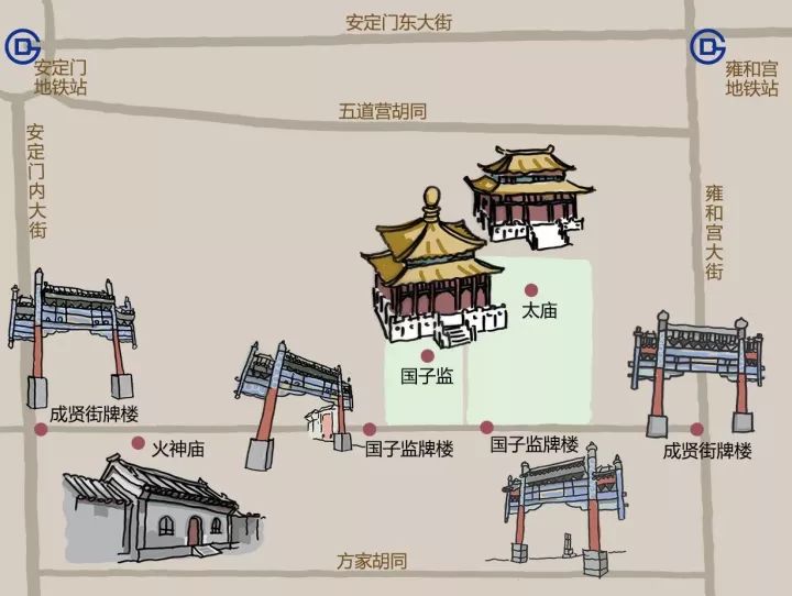 北方四大名寺的地图图片