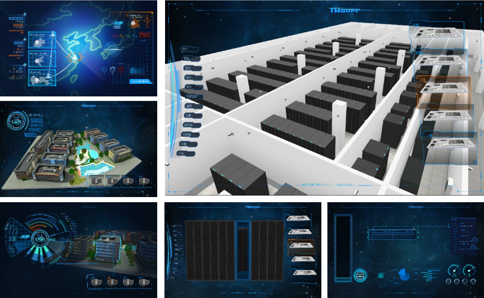 超高颜值,智能物联,沉浸式体验 twaver说要承包数据中心可视化