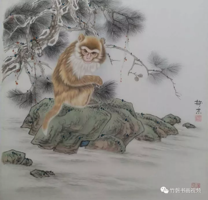 李树东工笔画赏析